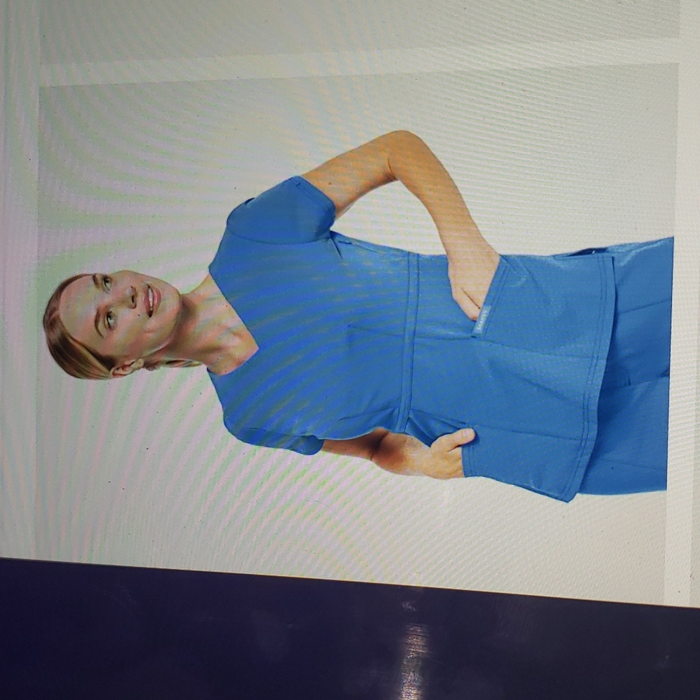 Jaanuu Ciel blue scrub set- XS